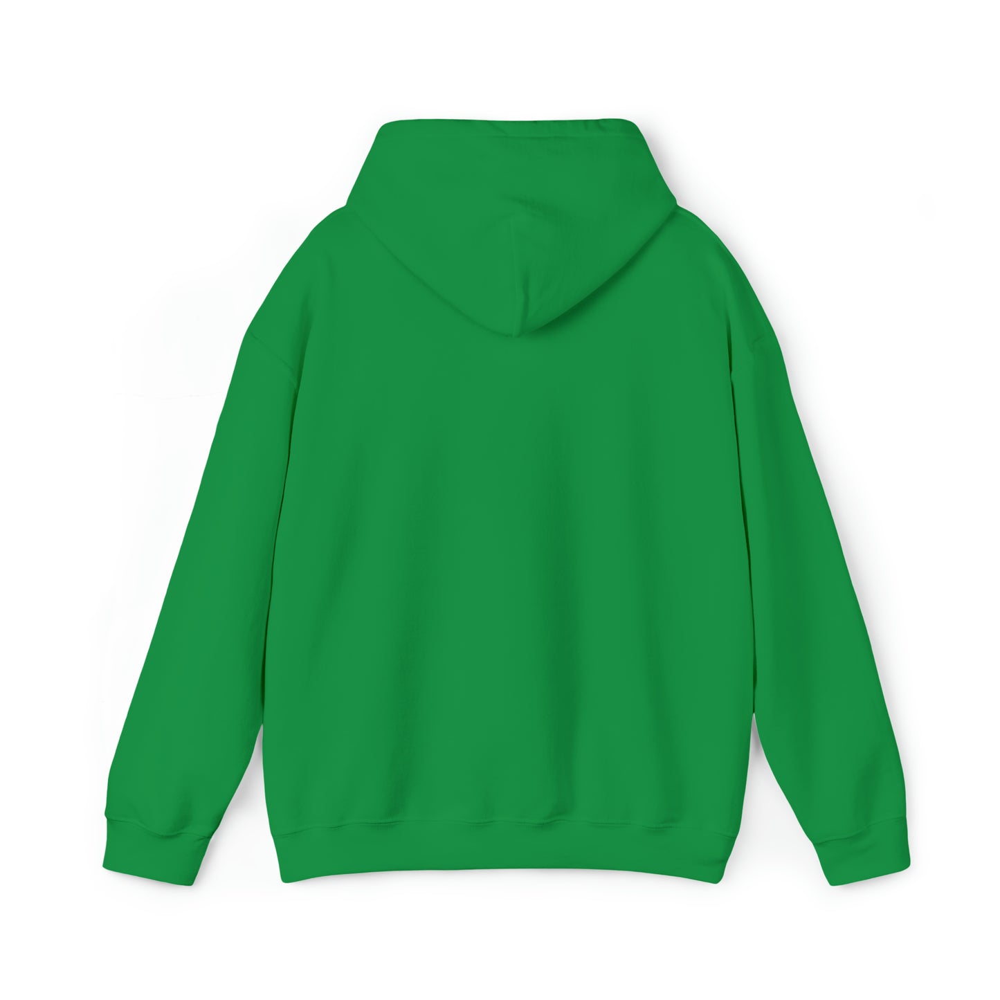 Red Reindeer Nose Christmas Classic Winter Season - Green - Unisex Heavy Blend™ Hooded Sweatshirt