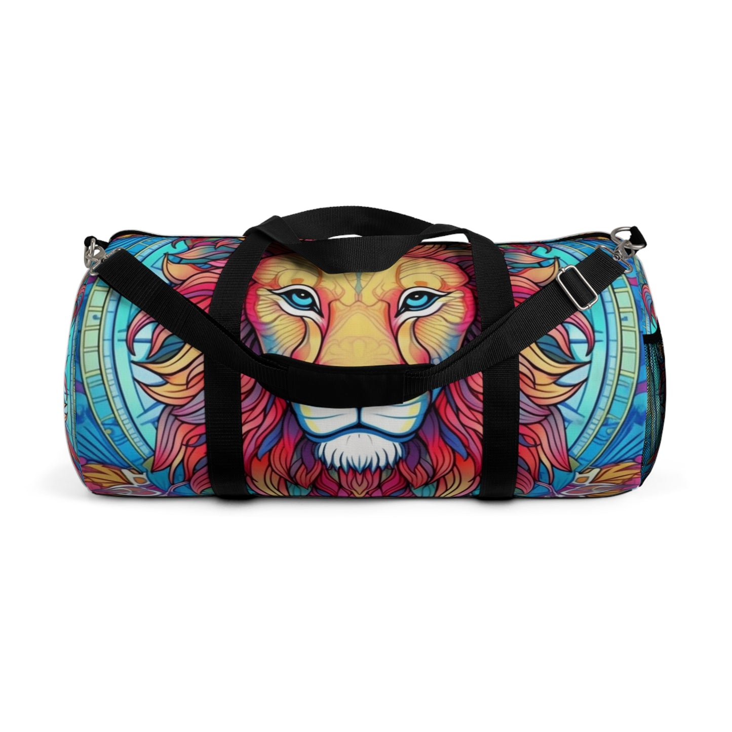 Astrological Leo - Cosmic Zodiac Constellation, Lion Symbol Art - Duffel Bag