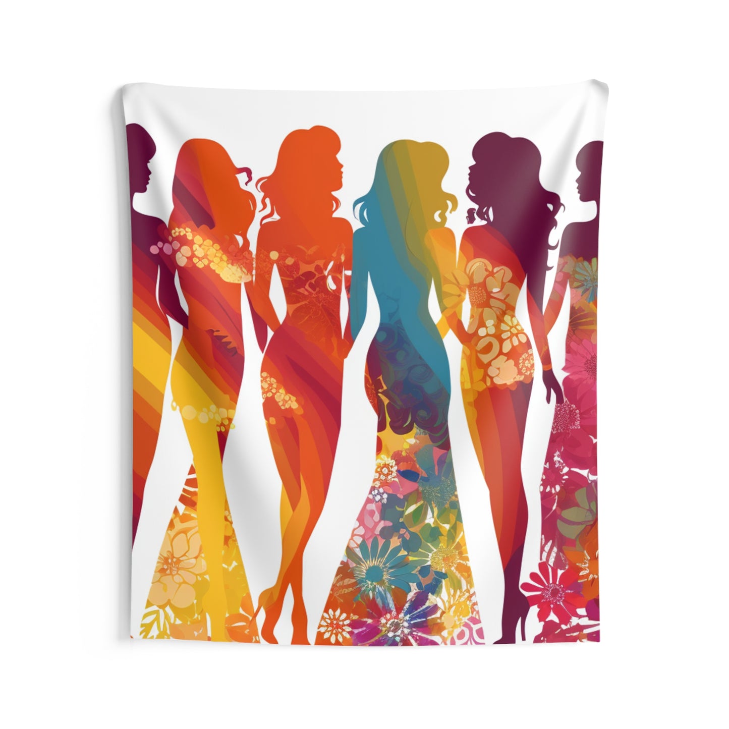 Bride Tribe Bachelorette Bash - Bold & Bright Design - Indoor Wall Tapestries