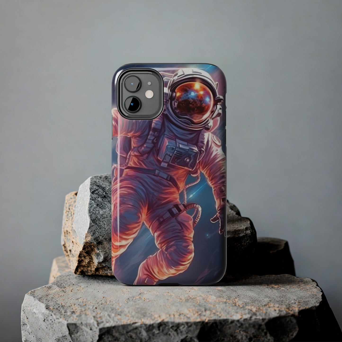 Astronaut Outer Space - Galaxy Starfield Art - Tough Phone Cases