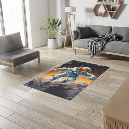 Galactic Adventurer - Celestial Star Art: Deep Space Exploration - Dobby Rug