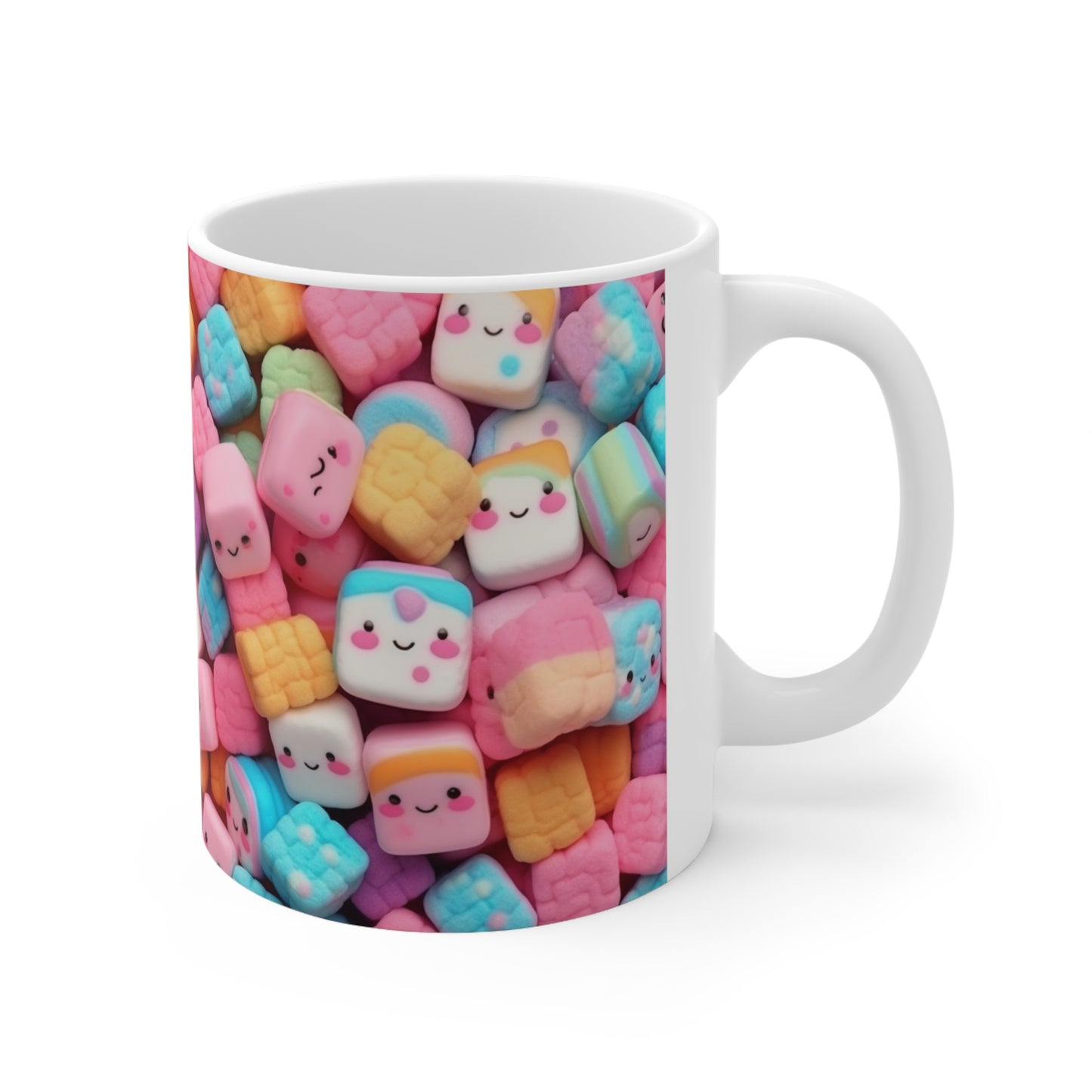 Kawaii Anime Sweets: Adorable Japanese Candy Magic - Ceramic Mug 11oz