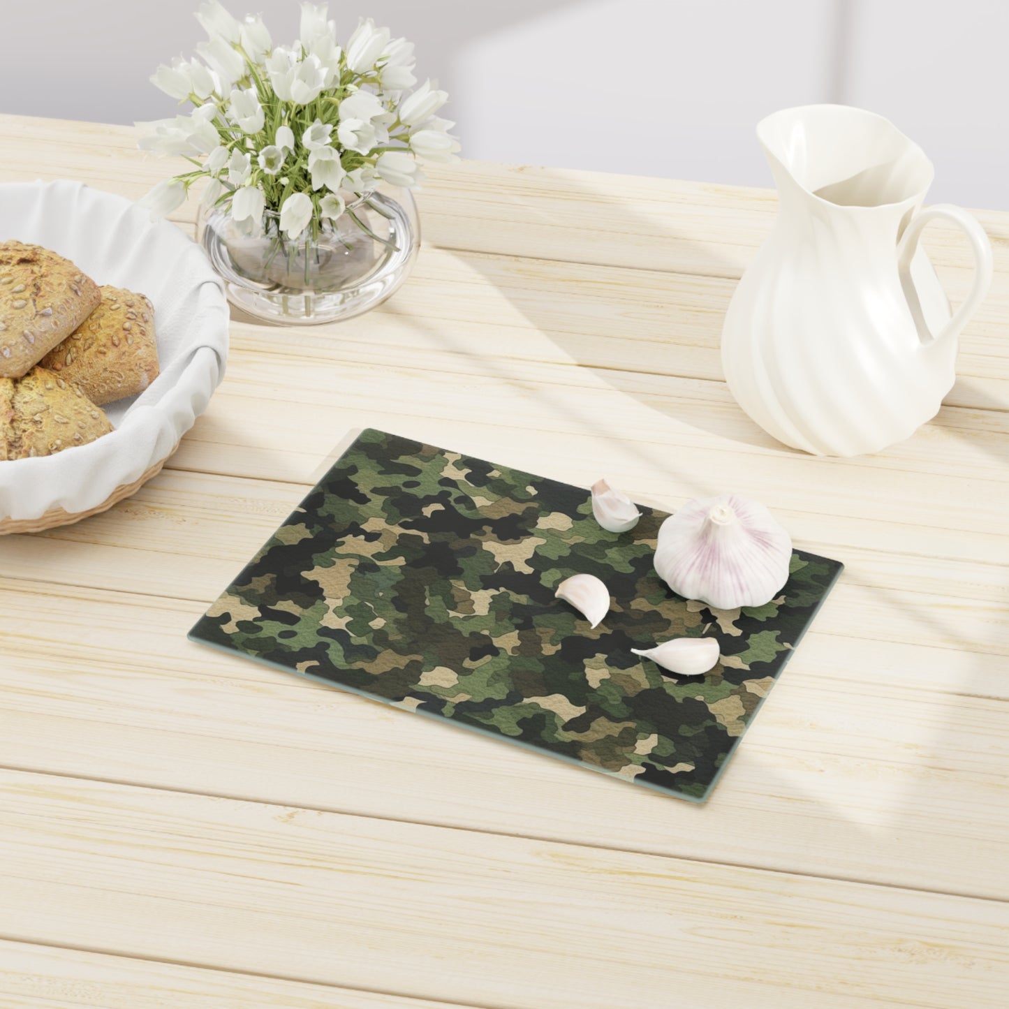 Classic Camo | Camouflage Wrap | Traditional Camo - Cutting Board