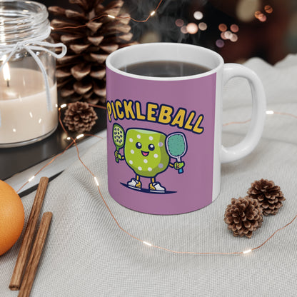 Pickleball Anime kawaii - Cartoon Graphic - Sport Character - Ceramic Mug 11oz