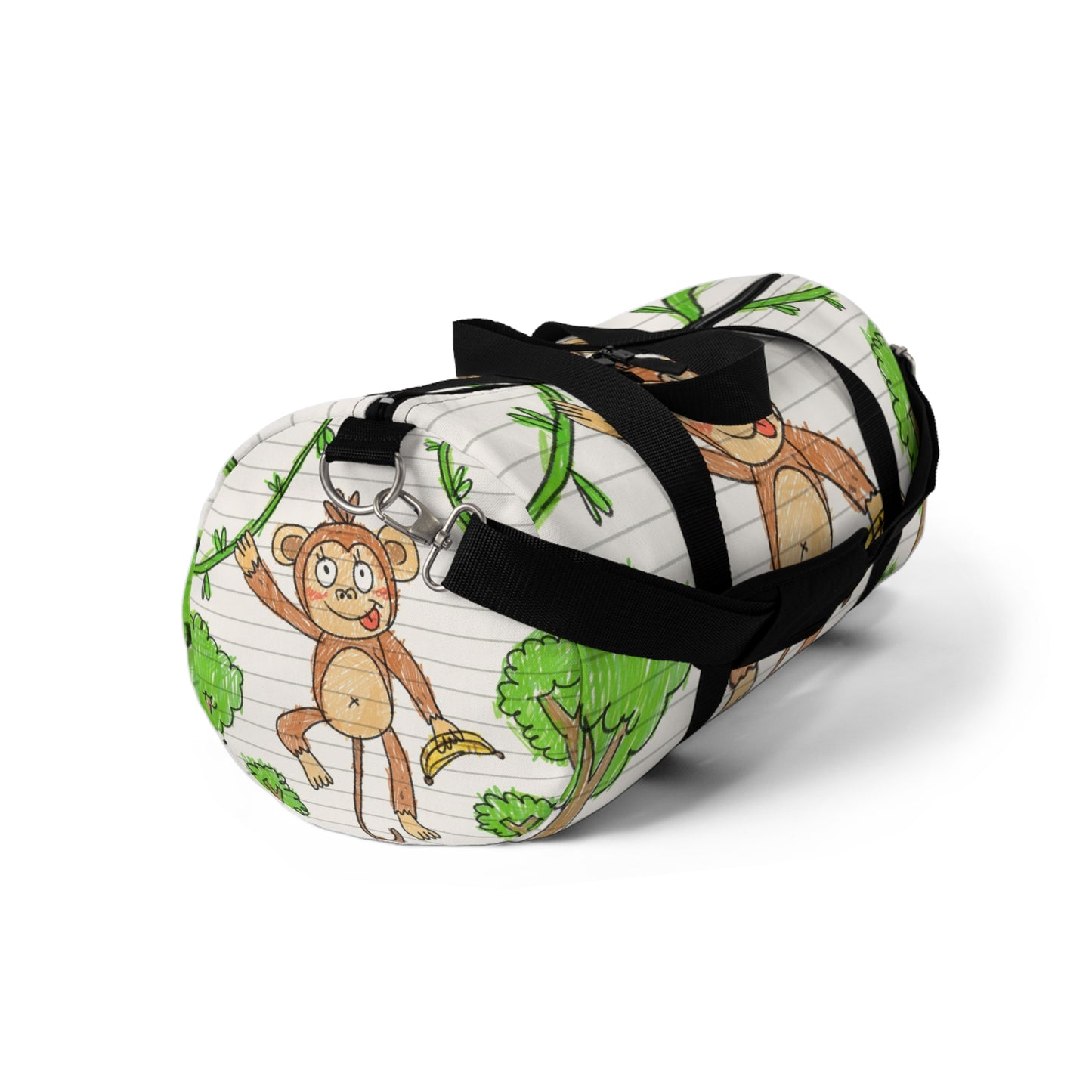 Graphic Monkey - Fun Zoo Clothing for Ape Lovers Duffel Bag