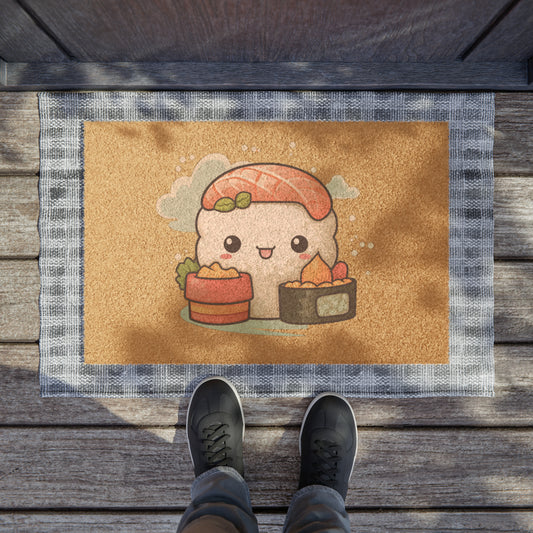 Anime Sushi - Japanese Cute kawaii - Otaku Gift - Door Coir Mat
