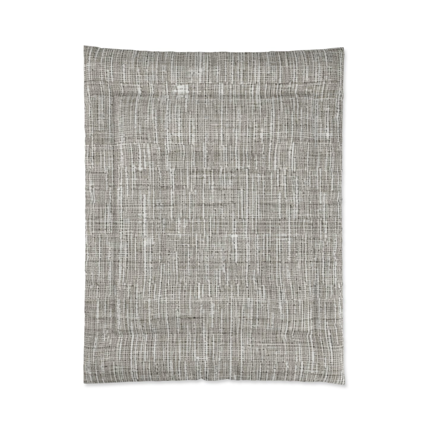 Silver Grey: Denim-Inspired, Contemporary Fabric Design - Comforter