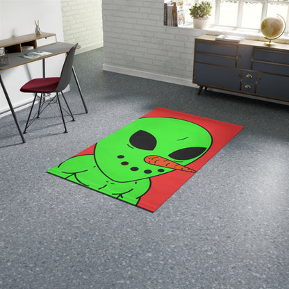 Veggie Visi Alien Vegetable Visitor Dobby Rug