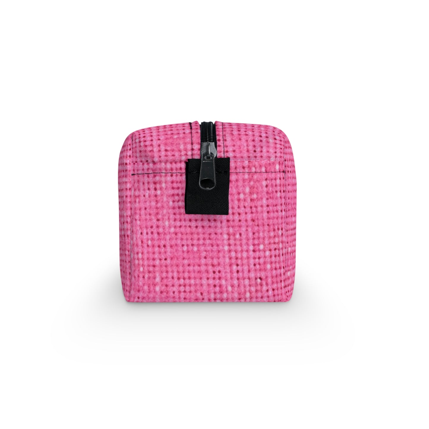 Doll-Like Pink Denim Designer Fabric Style - Toiletry Bag