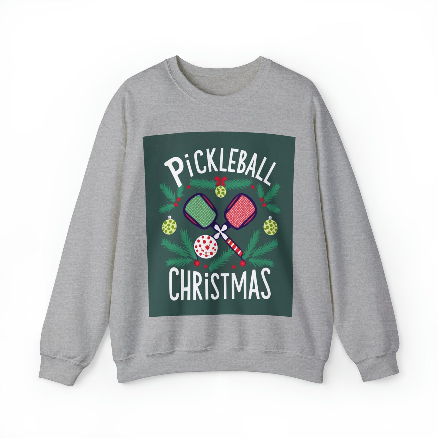 Pickleball Christmas - ユニセックス ヘビー ブレンド™ クルーネック スウェットシャツ