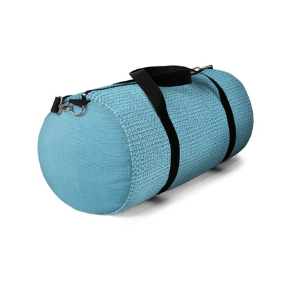 Bright Aqua Teal: Denim-Inspired Refreshing Blue Summer Fabric - vDuffel Bag