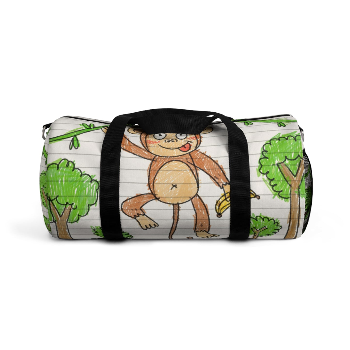 Graphic Monkey - Fun Zoo Clothing for Ape Lovers Duffel Bag