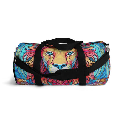 Astrological Leo - Cosmic Zodiac Constellation, Lion Symbol Art - Duffel Bag