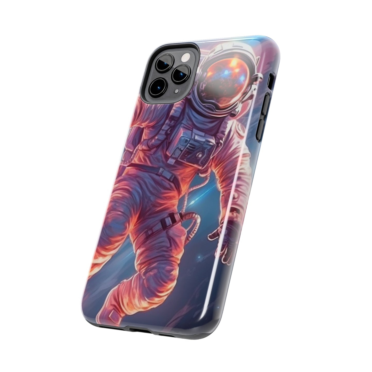 Astronaut Outer Space - Galaxy Starfield Art - Tough Phone Cases