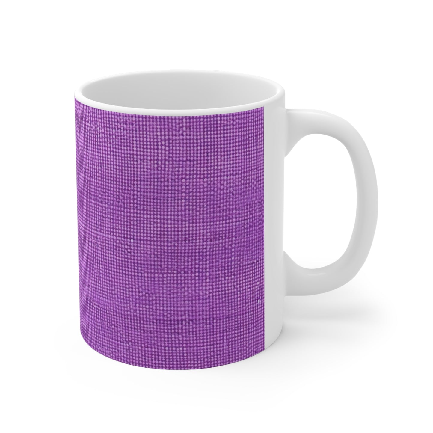 Hyper Iris Orchid Red: Denim-Inspired, Bold Style - Ceramic Mug 11oz