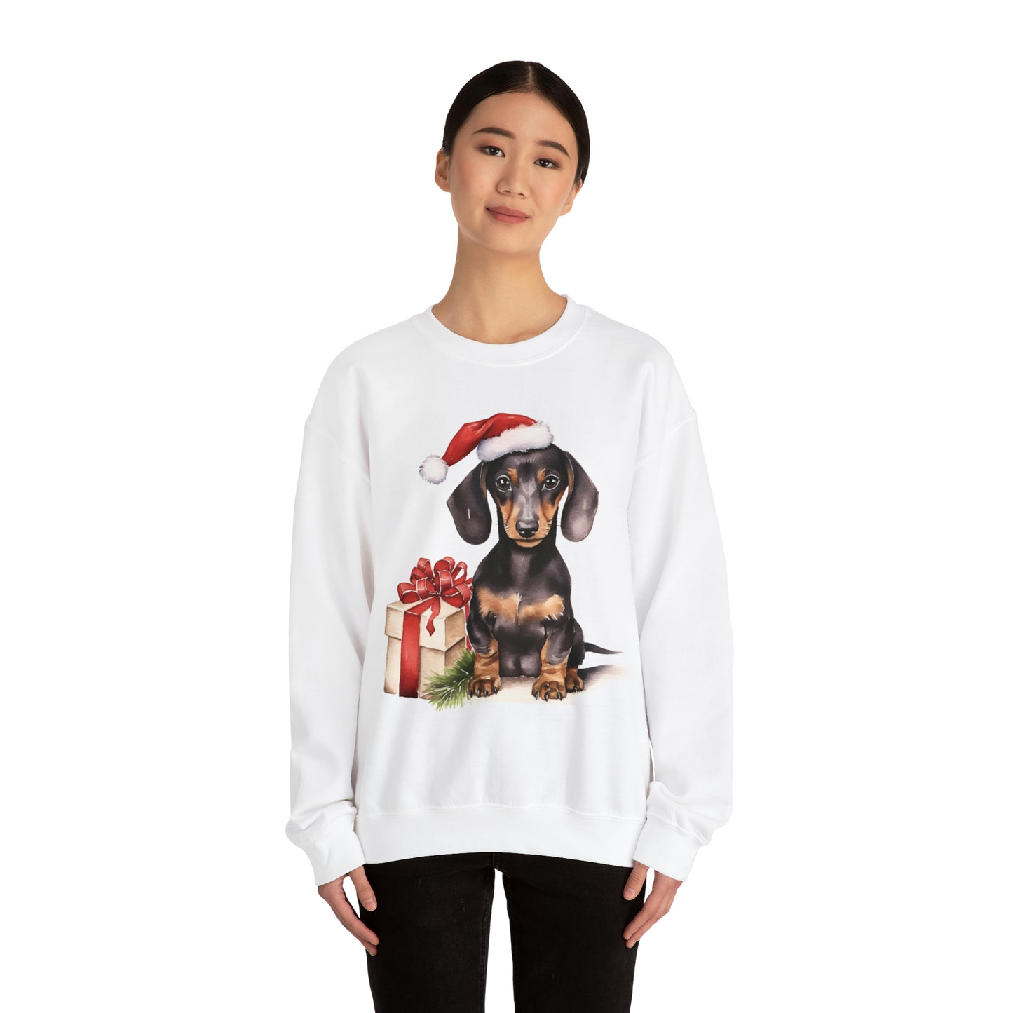 Dachshund Dog - Unisex Heavy Blend™ Crewneck Sweatshirt