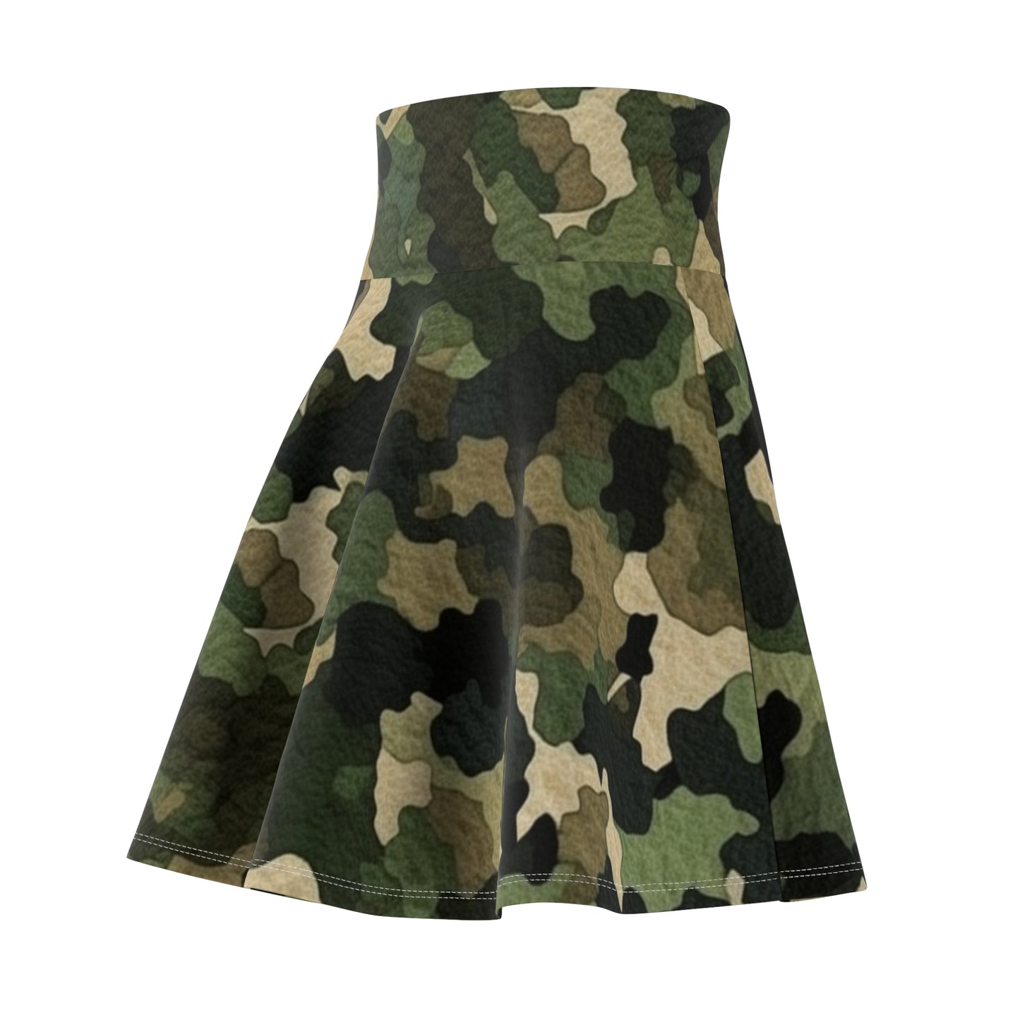 Classic Camo | Camouflage Wrap | Traditional Camo - Women's Skater Skirt (AOP)