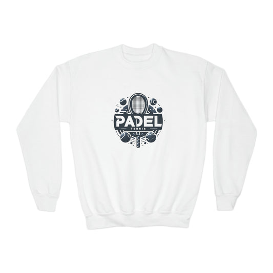 Padel Tennis, Sport, Youth Crewneck Sweatshirt
