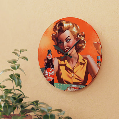 Generic Cola Acrylic Wall Clock