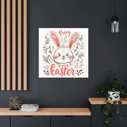 Happy Easter Bunny, Canvas Gallery Wraps