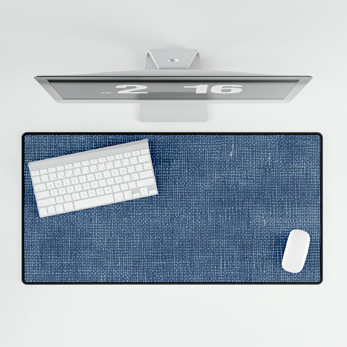 Blue faux Denim Design - Desk Mats