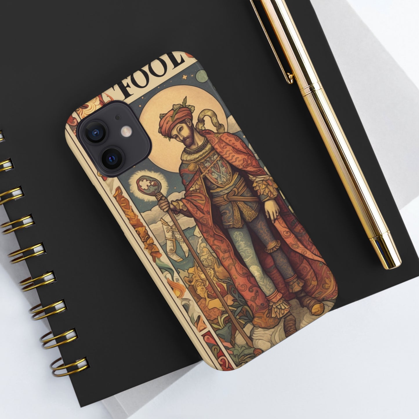 Expressive Tarot - 'The Fool' Card Artistic Reading Symbol - Tough Phone Cases