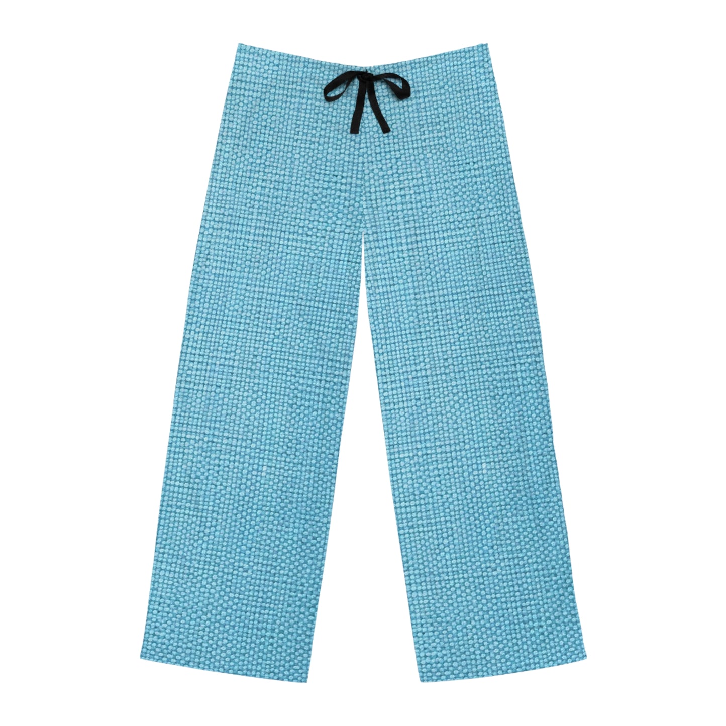 Bright Aqua Teal: Denim-Inspired Refreshing Blue Summer Fabric - Men's Pajama Pants (AOP)