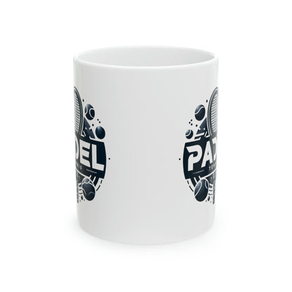 Padel Tennis, Sport, Ceramic Mug, 11oz