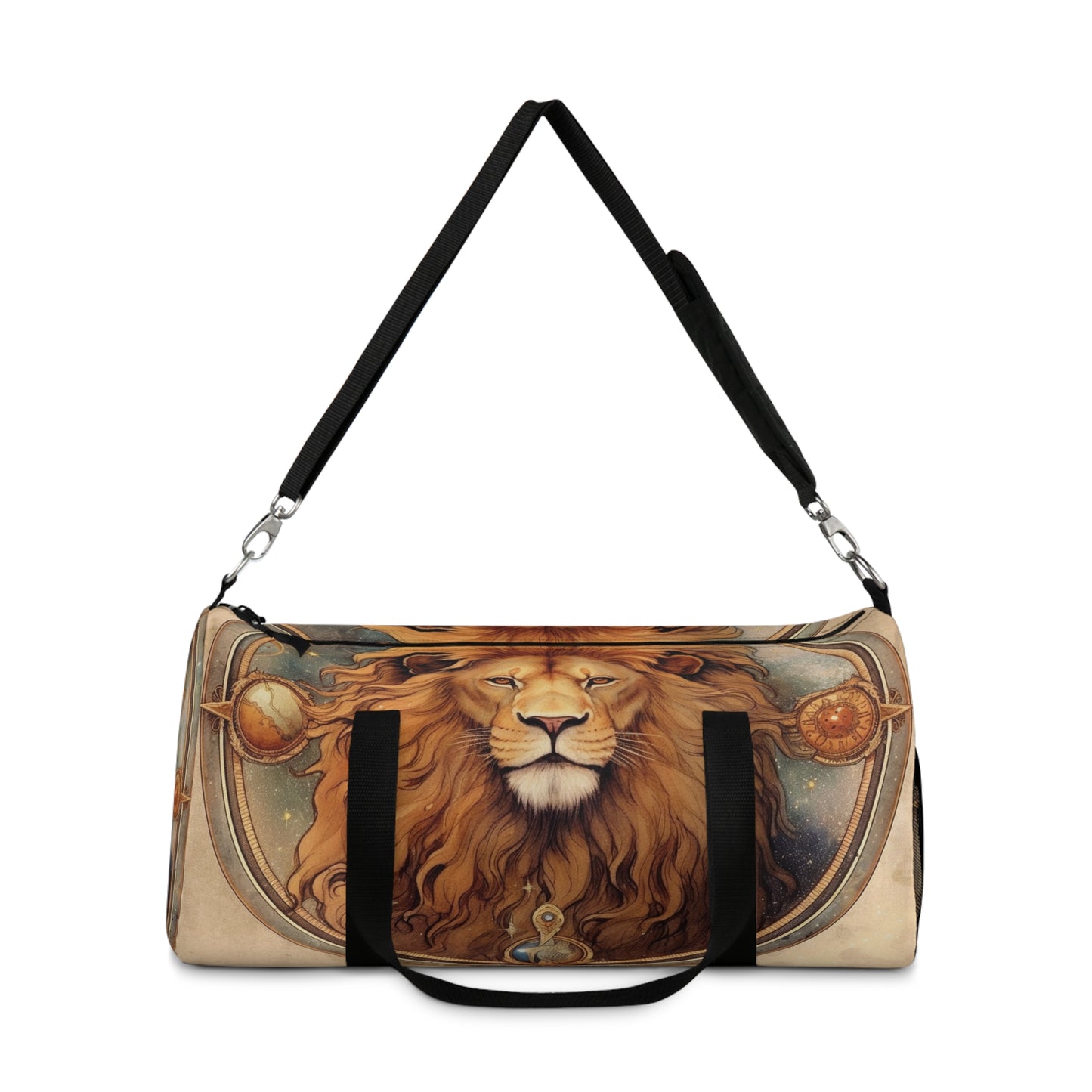 Astrological Leo Sign Vibrant Celestial Cosmic Zodiac - Duffel Bag