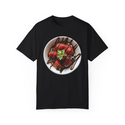 Strawberry Chocolate Trend - What You Won't Do for Love, Gifts, Unisex Garment-Dyed T-shirt