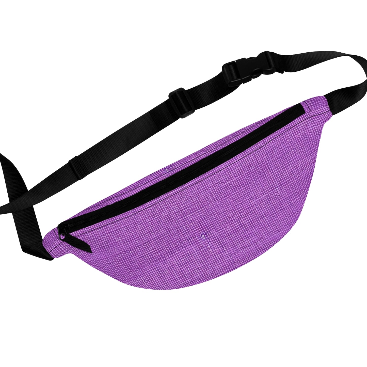 Hyper Iris Orchid Red: Denim-Inspired, Bold Style - Fanny Pack