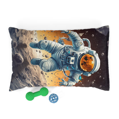 Galactic Adventurer - Celestial Star Art: Deep Space Exploration - Pet Bed