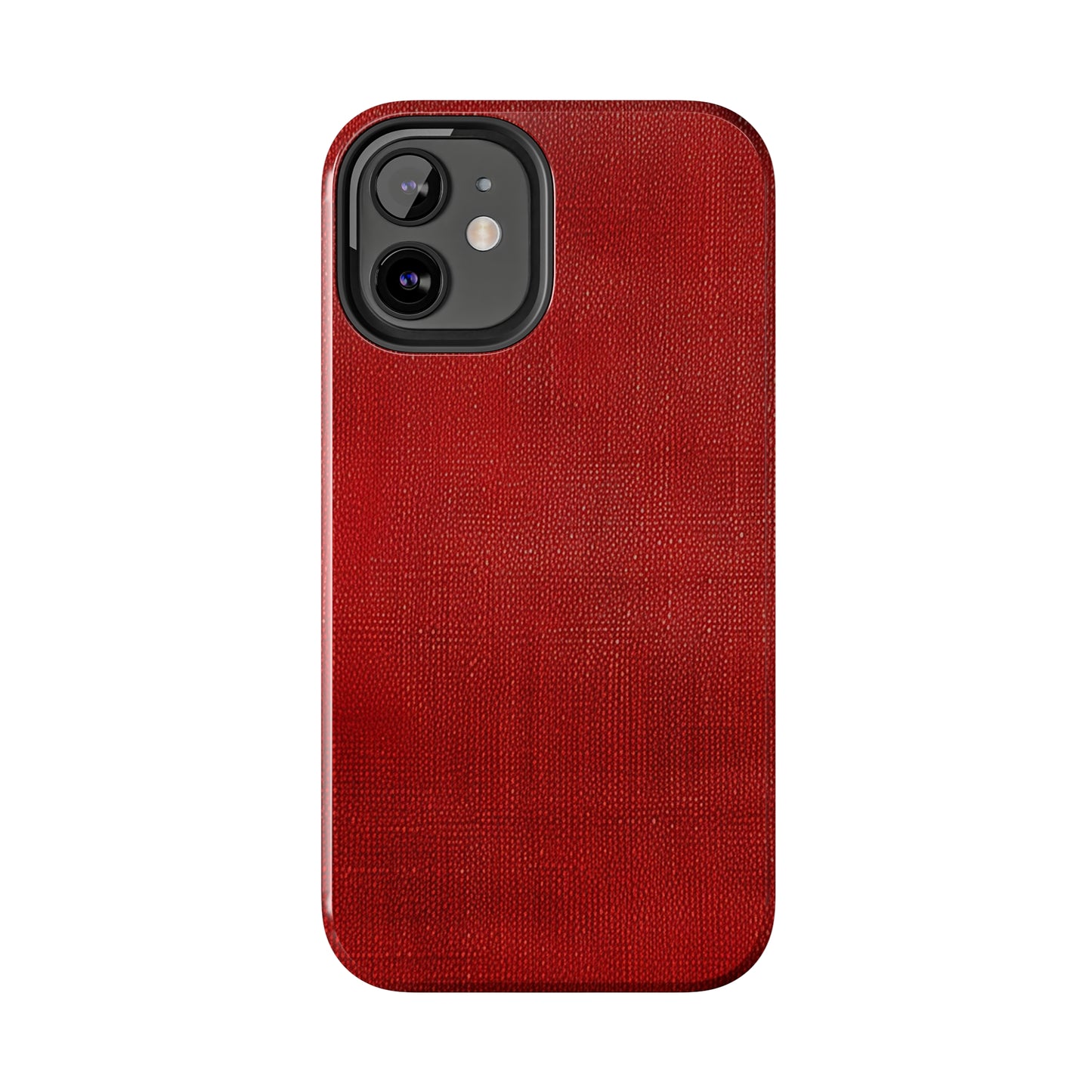 Juicy Red Berry Blast: Denim Fabric Inspired Design - Tough Phone Cases