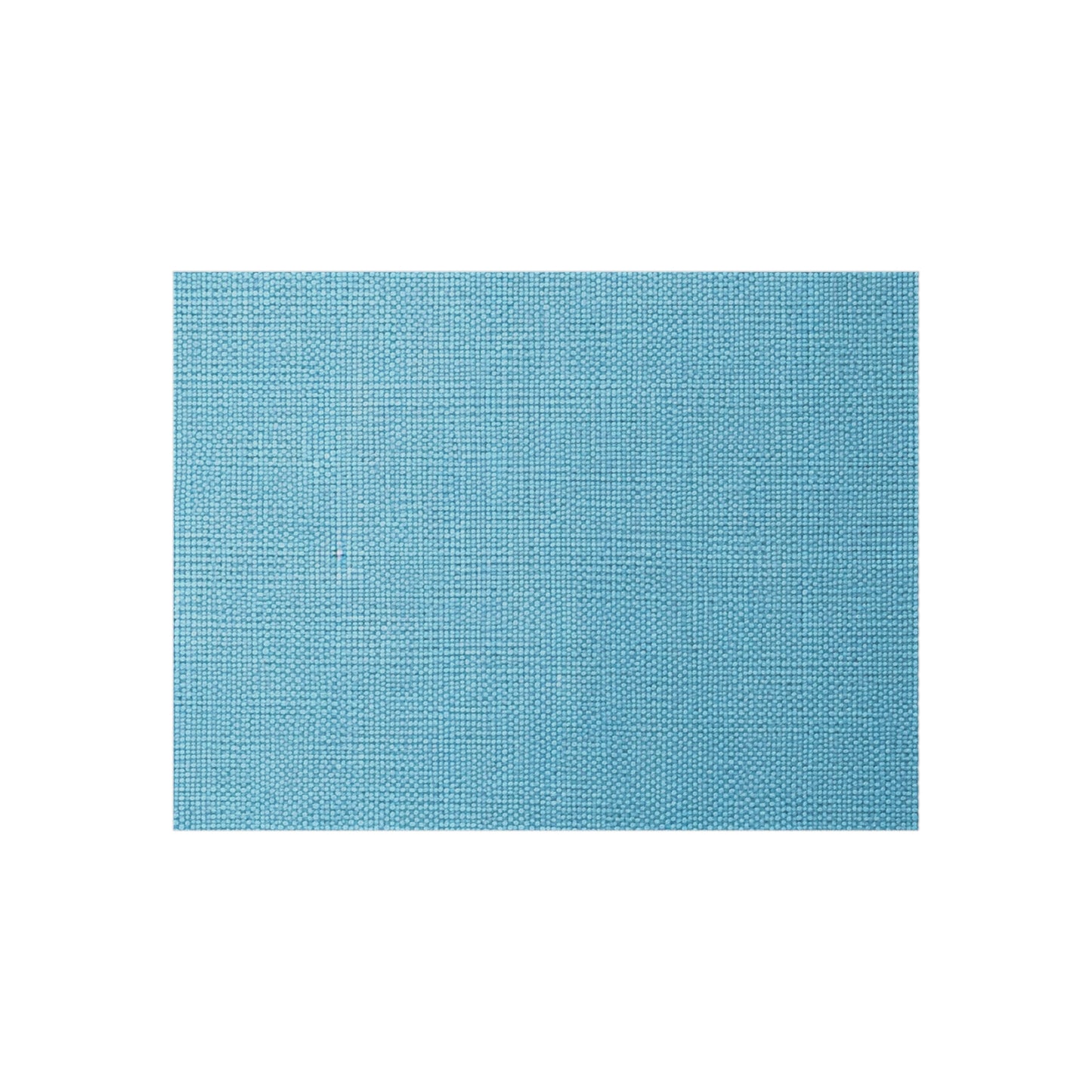 Bright Aqua Teal: Denim-Inspired Refreshing Blue Summer Fabric - Outdoor Rug