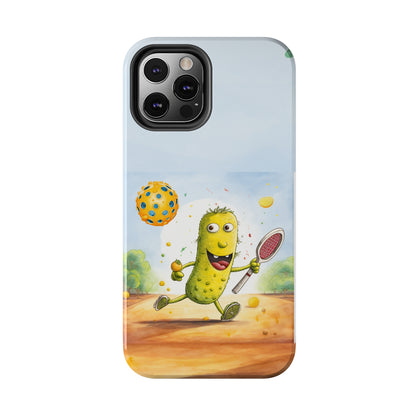 Pickleball Play: Pickle Sport Action Game, Fast Dink Ball - Tough Phone Cases