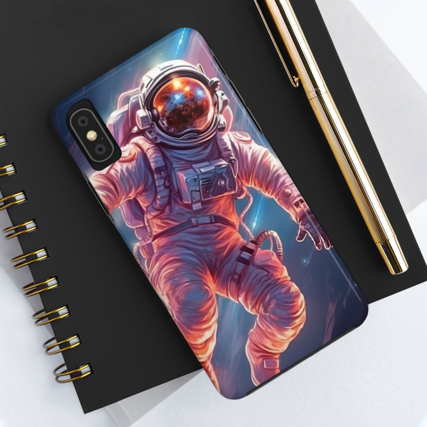 Astronaut Outer Space - Galaxy Starfield Art - Tough Phone Cases