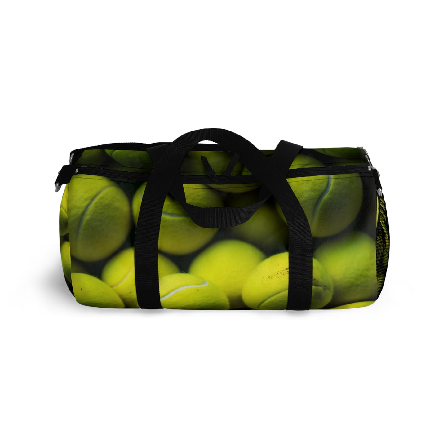 Tennis Ball Sport: Athlete Court Action, Rally & Serve - Duffel Bag