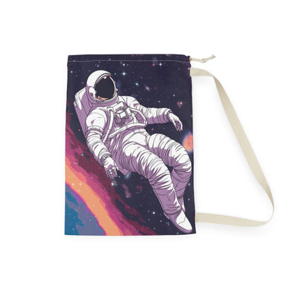 Astro Pioneer - Star-filled Galaxy Illustration - Laundry Bag