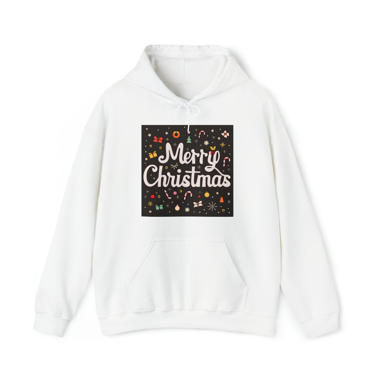 Merry Christmas Retro - Unisex Heavy Blend™ Hooded Sweatshirt