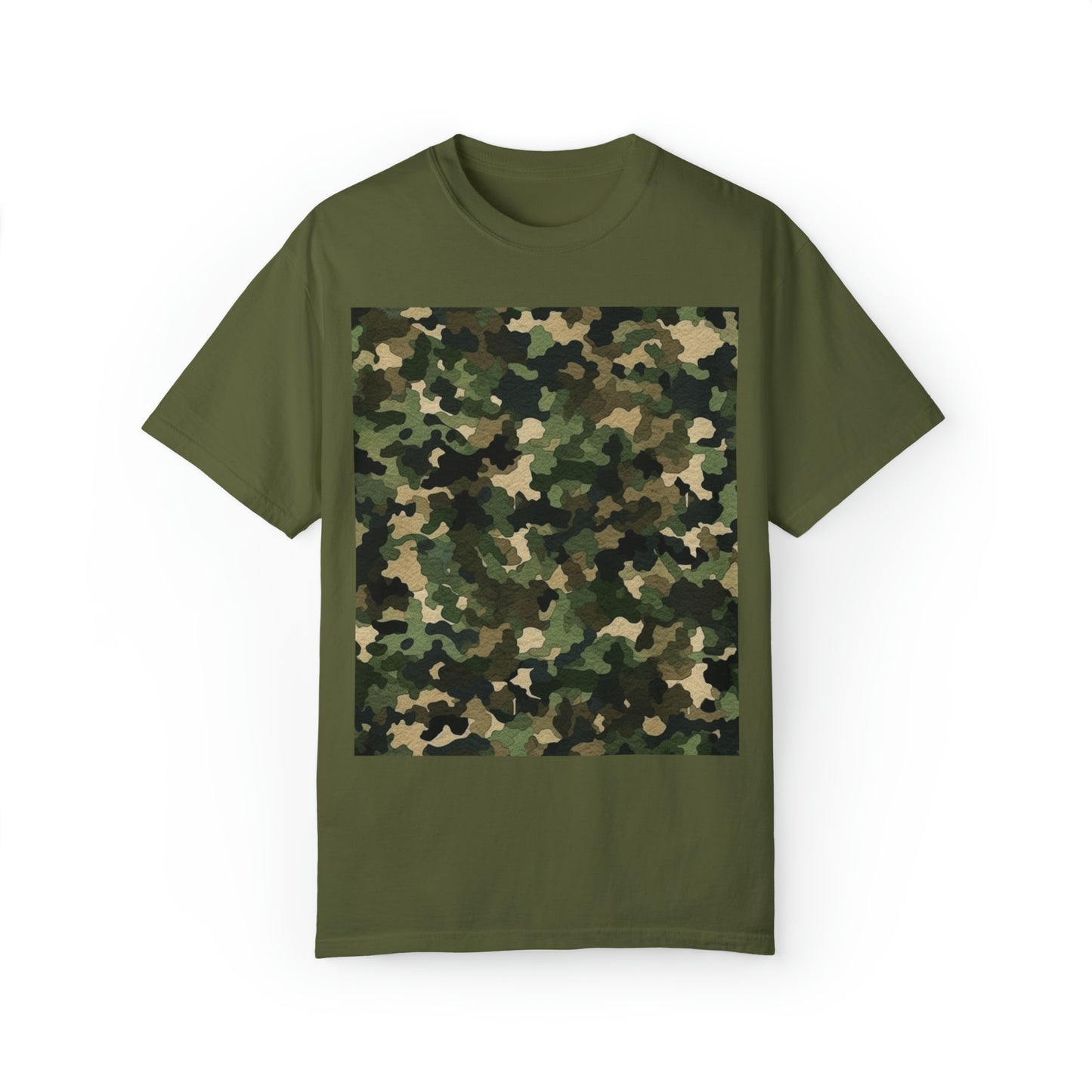 Classic Camo | Camouflage Wrap | Traditional Camo - Unisex Garment-Dyed T-shirt