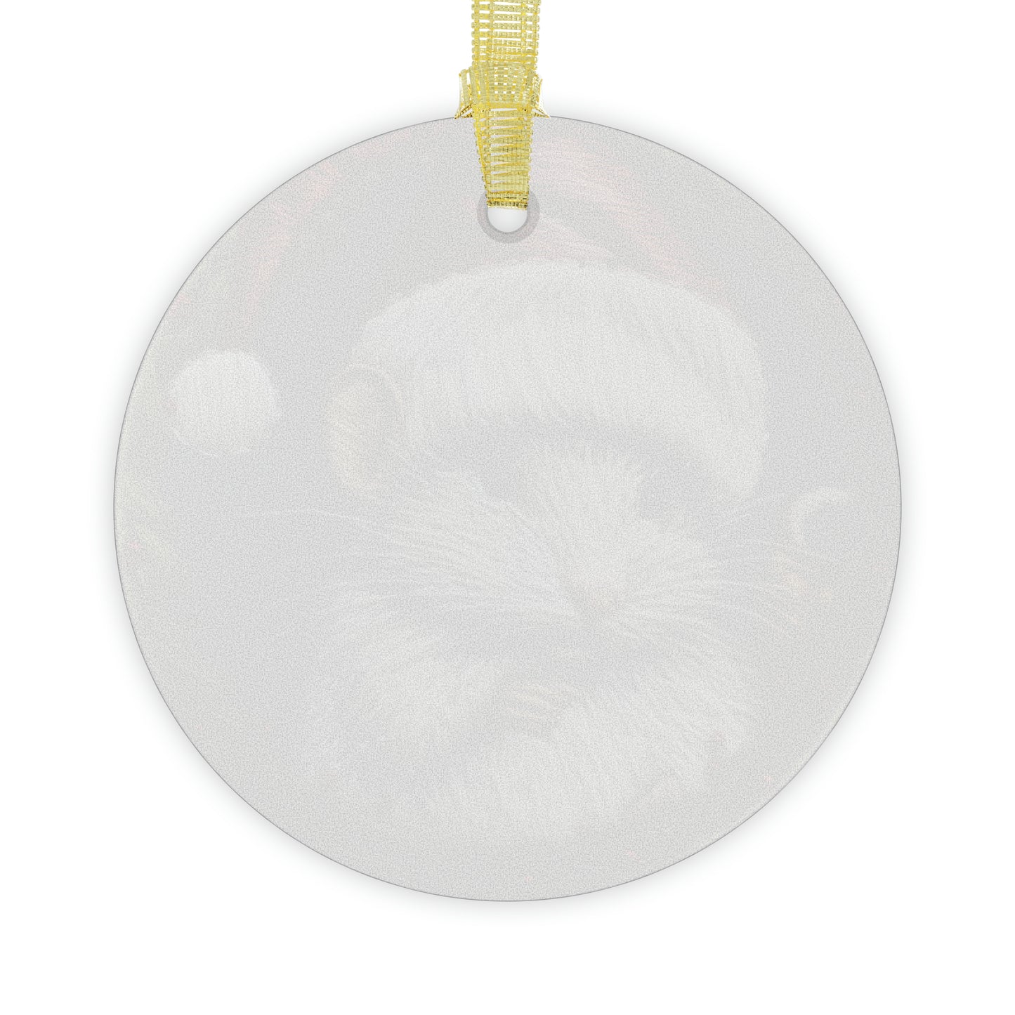 Christmas Mouse in Santa Hat, Festive Holiday Rodent, Winter Creature Design - Glass Ornament Bundles