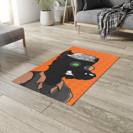 First Edition Werewolve Wolf Dobby Rug