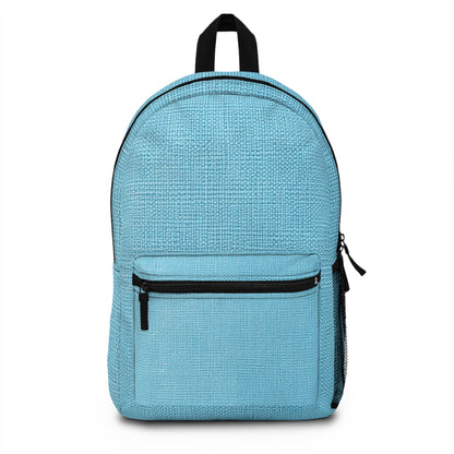 Bright Aqua Teal: tela de verano azul refrescante inspirada en la mezclilla - Mochila