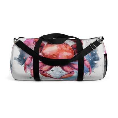 Cancer Star Sign - Elegant Zodiac Astrology - Duffel Bag