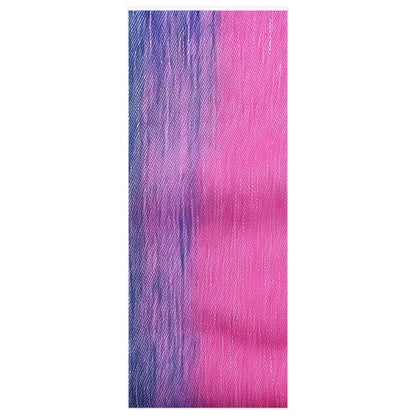 Dual Delight: Half-and-Half Pink & Blue Denim Daydream - Wrapping Paper