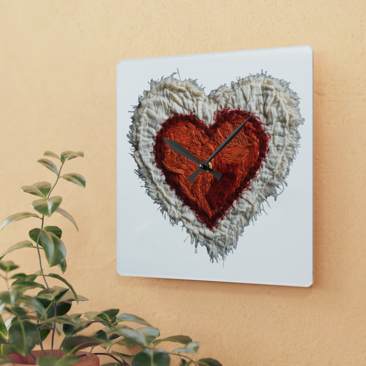 Valtentine Heart - Acrylic Wall Clock