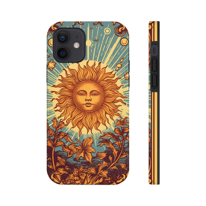 Sun Tarot Card Symbol of Growth, Life, and Radiance - Tough Phone Cases