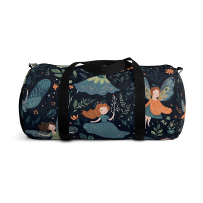 Enchanting Fairy Tale Pattern - Vibrant & Magical Fairies - Duffel Bag