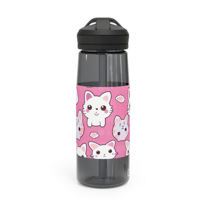 Cartoon Anime Kitten, Cat, Kitty - Cute and Colorful - CamelBak Eddy®  Water Bottle, 20oz\25oz