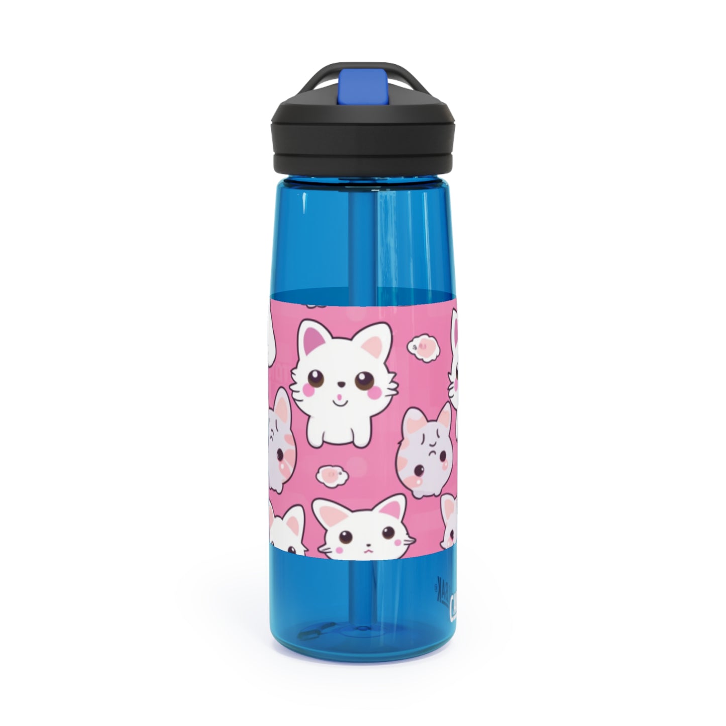 Cartoon Anime Kitten, Cat, Kitty - Cute and Colorful - CamelBak Eddy®  Water Bottle, 20oz\25oz